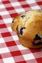 Close-up of blueberry muffin Royalty Free Stock Photo