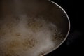 Close up boiling water Royalty Free Stock Photo