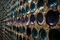 Close up of the Bottle House in Rhyolite Navada, Death Valley Royalty Free Stock Photo