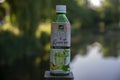 Close Up Bottle Tropical Aloe & Green Tea Ice Tea Peach At Amsterdam The Netherlands 31-5-2020