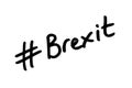Hashtag Brexit Royalty Free Stock Photo