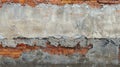 Weathered brick wall Royalty Free Stock Photo