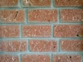 Close up of bricks wall texture, a background pattern