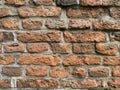 Brick texture on a medieval wall 2 Royalty Free Stock Photo