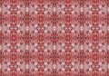 Geometric seamless pattern. Abstract mosaic for background, wallpaper, backdrop, banner, template, illustration and fabric. Red. Royalty Free Stock Photo