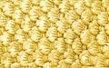 Bright gold serpent scale statue patterns or colorful yellow naga texture abstract for background Royalty Free Stock Photo
