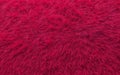 Close-up of a bright pink soft fur surface