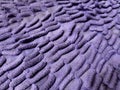 Close-up of Bright Purple Microfiber Carpet Texture Royalty Free Stock Photo