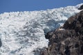 Close up of Briksdalsbreen glacier