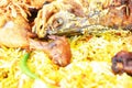briyani chicken rice Royalty Free Stock Photo