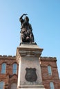 Flora MacDonald Statue Outside Inverness Castle