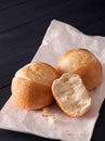 Close up of Brotchen bread rolls Royalty Free Stock Photo