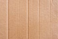 Close up brown cardboard paper box texture and background. Royalty Free Stock Photo