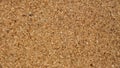 Close-up of brown cork board texture background, wallpaper Royalty Free Stock Photo