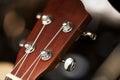 Detail of guitar Royalty Free Stock Photo