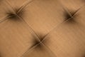 Close up Brown Leather sofa for texture abstract background Royalty Free Stock Photo
