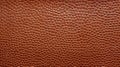 a close up of a brown leather textured background or texture. generative ai Royalty Free Stock Photo