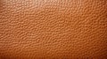 a close up of a brown leather textured background or texture. generative ai Royalty Free Stock Photo