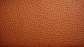 a close up of a brown leather textured background or texture. generative ai Royalty Free Stock Photo