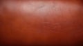 a close up of a brown leather textured background or texture. generative ai Royalty Free Stock Photo