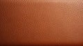 a close up of a brown leather textured background or texture. generative ai Royalty Free Stock Photo