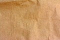 Close-up of brown paper bag texture background Royalty Free Stock Photo