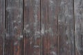 close-up of brown planks of construction with old paint, natural wood texture, narrow boards, horizontal, wallpaper, building