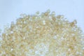 Close up brown sugar crystals for textured background Royalty Free Stock Photo