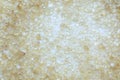 Close up brown sugar crystals for textured background Royalty Free Stock Photo