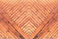 Close up on brown wood background or texture Royalty Free Stock Photo