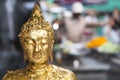 Close up of Buddha statue in Thailand Royalty Free Stock Photo