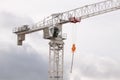 Close up of a building construction crane Royalty Free Stock Photo