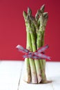 Close up of a bunch of asparagus Royalty Free Stock Photo