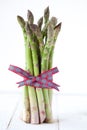 Close up of a bunch of asparagus Royalty Free Stock Photo