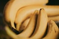 Close-up of a bunch of bananas Royalty Free Stock Photo
