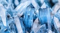 A close up of a bunch of blue crystals sitting on top of each other, AI Royalty Free Stock Photo