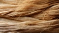 A close up of a bunch of brown fibers