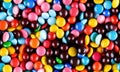 a close up of a bunch of candy beans, seamless, tileable Royalty Free Stock Photo