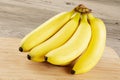 Close up of a bunch of delicious Ripe Bananas