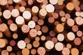 a close up of a bunch of wine corks with a lot of corks in the background and a lot of corks in the foreground Royalty Free Stock Photo