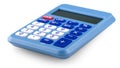 Close up button calculator Royalty Free Stock Photo