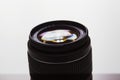 Close-up of a Camera Lens Royalty Free Stock Photo