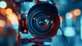 Close-up camera lens Royalty Free Stock Photo