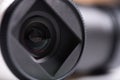 Close up of camera lenses Royalty Free Stock Photo