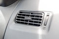 Close up car air conditioning