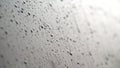 close-up, on the car glass windows rain drops drip down a multitude of streams. it's raining heavily, downpour