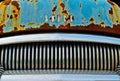 Close up of an Old Buick Front Grill