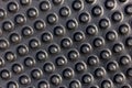 Close up of Car mat - Black carpet, synthetic fabrics Rugs background Royalty Free Stock Photo