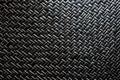 close-up of carbon fiber weave Royalty Free Stock Photo