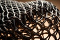 close-up of carbon nanotubes, with their incredible strength and flexibility on display Royalty Free Stock Photo